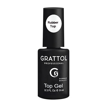 Топ GRATTOL каучуковый (с липким слоем) 9 мл Топ GRATTOL каучуковый (с липким слоем) 9 мл