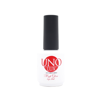 Топ UNO LUX High Gloss Top Coat (без липкого слоя) 15 мл Топ UNO LUX High Gloss Top Coat (без липкого слоя) 15 мл